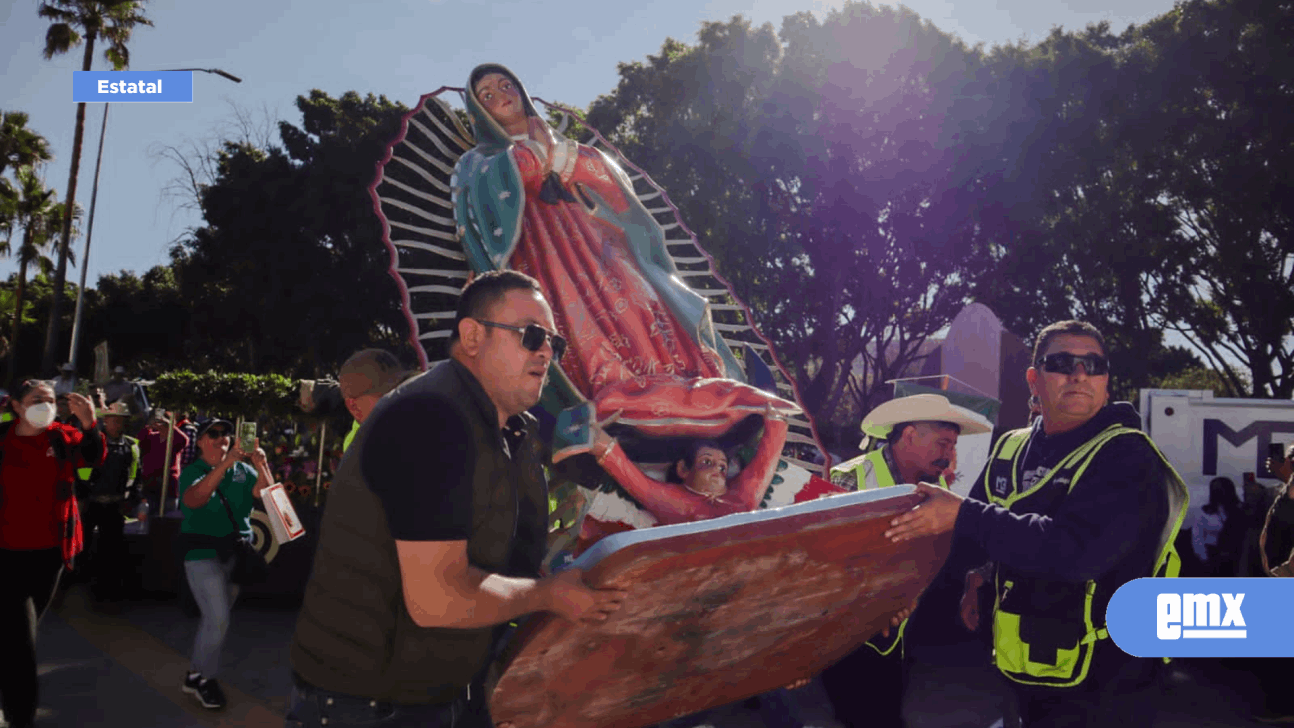 EMX-Realizan peregrinación anticipada por Día de la Virgen de Guadalupe en Tijuana