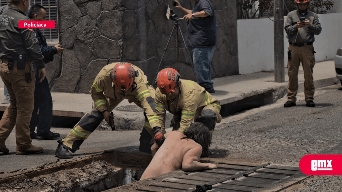 EMX-Logran el rescate de la "mujer topo", tras solicitar auxilio