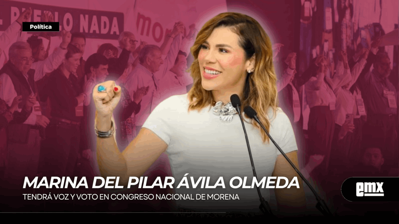 EMX-Marina del Pilar...tendrá voz y voto en Congreso Nacional de Morena