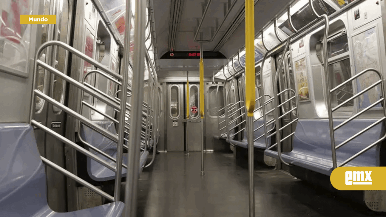 EMX-Detienen a una joven por estrellar un tren vacío en el metro de Nueva York