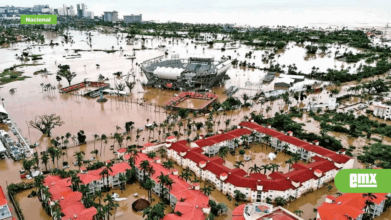 EMX-John deja tres veces más lluvia que Otis; hay 700 casas afectadas en Acapulco